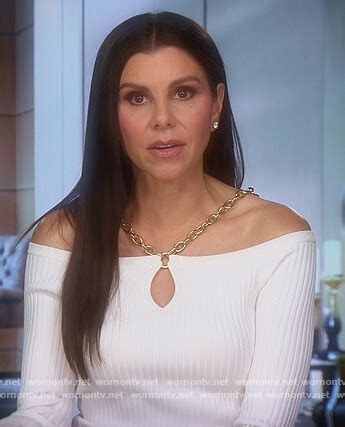 gucci corset top heather|Heather’s beige confessional top on The Real Housewives of.